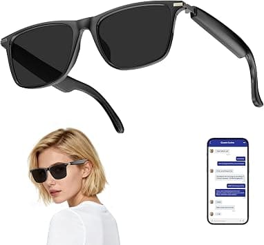 Ai Translation Smart Glasses with Chat GPT Bluetooth for Men Women with 144 Language,Real-Time Translation, with Speaker Sunglasses,Travel Meeting Trade Business (Black) on Amazon - Best Deal Finder