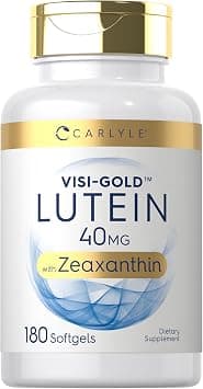 Carlyle Non-GMO & Gluten-free Lutein and Zeaxanthin Supplement (40mg,180 Softgels) على Amazon.ae - متتبع الأسعار