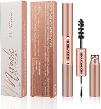 O.TWO.O Miracle 2-in-1 Mascara, Dual-Ended Volume & Length Mascara, Long-Lasting Smudge-Proof Lash Makeup on Amazon.ae - Price Tracker