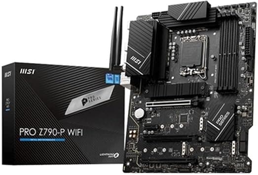 MSI PRO Z790-P WiFi ProSeries Motherboard (Supports Intel 12th/13th/14th Gen Processors, LGA 1700, DDR5, PCIe 5.0, M.2, 2.5Gbps LAN, USB 3.2 Gen2, HDMI/DP, Wi-Fi 6E, Bluetooth 5.3, ATX on Amazon.ae - Price Tracker