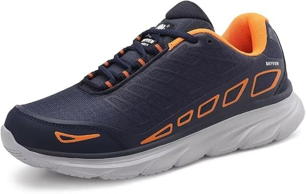 SKYVIEW Mens Sports Shoes Tennis Athletic Fashion Sneakers Lightweight Breathable Non Slip Walking Jogging Workout Gym Running Footwear on Amazon - Best Deal Finder