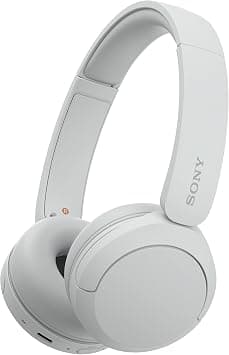 Sony - WH-CH520 Wireless On-Ear Headphones/Audio and HiFi/White - متتبع أسعار Amazon.sa