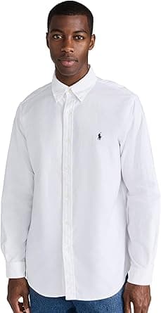 Polo Ralph Lauren Men's Classic Fit Garment Dyed Oxford Shirt on Amazon.ae - Price Tracker