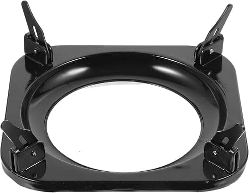 Gas Stove Wok Ring Support Rack, Non-Slip Burner Stand for Wok and Pan, Heat Control Trivet Pot Holder for Gas Stove Top Burner, Stable Cooking Rack for Kitchen and Outdoor Use (Black) على Amazon.ae - متتبع الأسعار