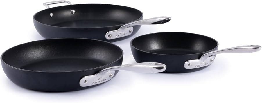 All-Clad HA1 Expert Cookware, Nonstick 3 Piece Fry Set, 8, 10 & 12 inch on Amazon.ae - Price Tracker