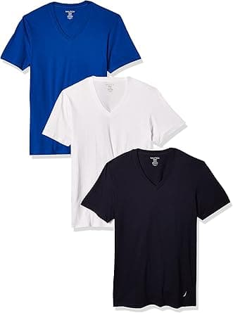 Nautica Men's Cotton V-Neck T-Shirt on Amazon.ae - Price Tracker