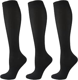 3 Pairs Compression Socks for Men Women - متتبع أسعار Amazon.sa