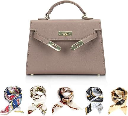 mothgel Women Bag Black -5 Silk Scarves on Amazon.ae - Price Tracker