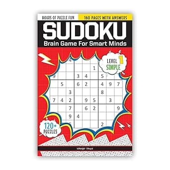 Sudoku - Brain Games For Smart Minds Level 1 Simple : Brain Booster Puzzles for Kids, 120+ Fun Games on Amazon.ae - Price Tracker