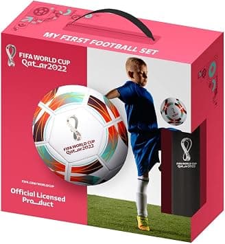 Fifa World Cup 2022 Soccer Ball, Multicolor, 200104 على Amazon.ae - متتبع الأسعار