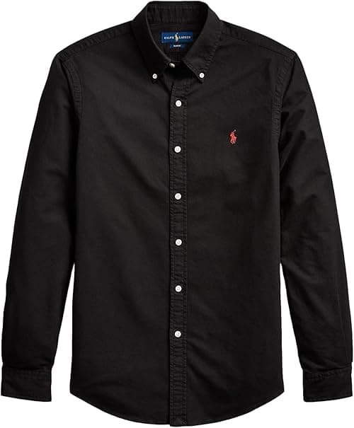 POLO RALPH LAUREN Men's Long Sleeve Slim Fit Oxford Button Down Shirt on Amazon.ae - Price Tracker