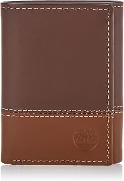 Timberland Men's Leather Trifold Wallet with ID Window - Amazon.sa Price Tracker