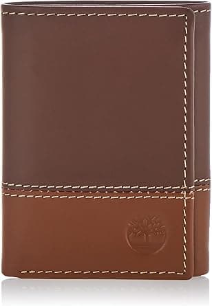 Timberland Men's Leather Trifold Wallet with Id Window Tri-Fold on Amazon.ae - Price Tracker