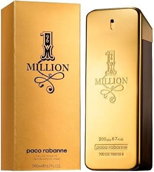 Paco Rabanne 1 Million Eau de Toilette for Men, 200ml على Amazon.ae - متتبع الأسعار