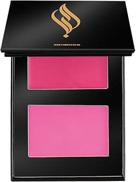 Khajal Duo Blush | Silky Smooth Makeup Blush Palette with Dual Shades | Natural Glow or Bold Color | Long-Lasting Buildable Powder | Lightweight Blendable Formula (Pink storm) on Amazon.ae - Price Tracker