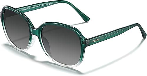 CARFIA Acetate Polarized Sunglasses for Women UV Protection Retro Trendy Big Sunnies CA2024 on Amazon.ae - Price Tracker