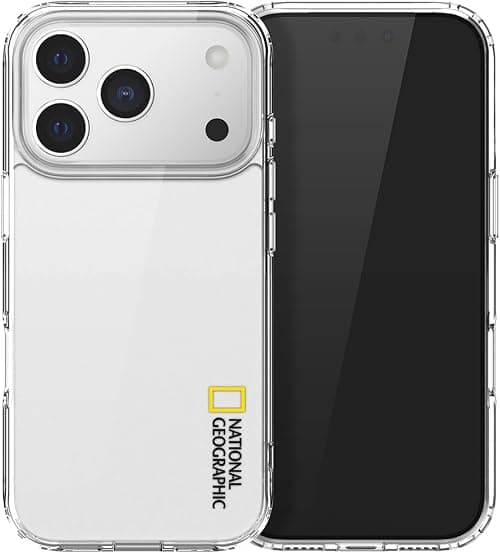 National Geographic Crystal Clear V2 (Jell Hard) Protective Case for iPhone 17 Promax on Amazon.ae - Price Tracker