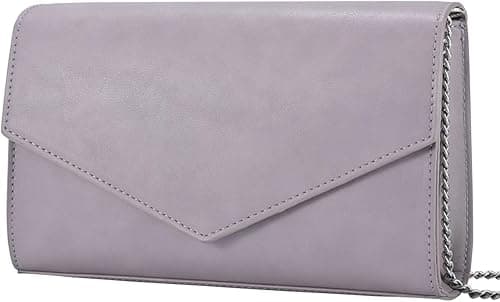 GM LIKKIE Clutch Purse for Women, Evening Envelope Clutch Bag, Crossbody Foldover PU Leather Shoulder Handbag on Amazon.ae - Price Tracker
