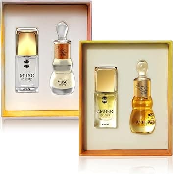 Ajmal Musc in Love & Amber in Love Collection على Amazon.ae - متتبع الأسعار