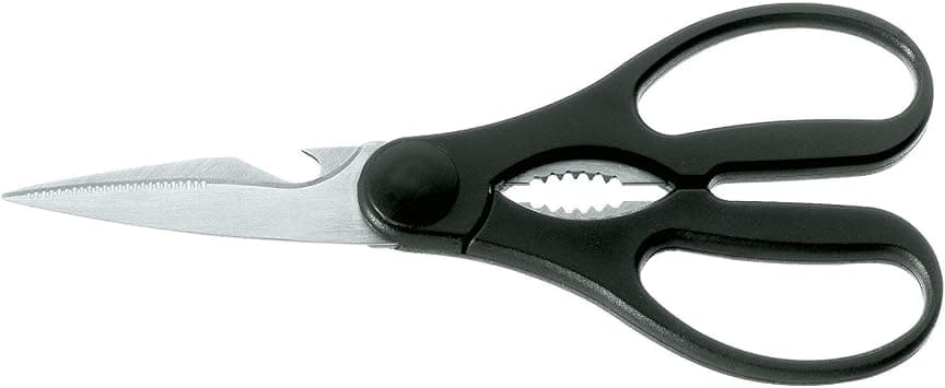 WMF Kitchen Scissors 21 cm, Household Scissors with Saw Cut, Kitchen Scissors, Stainless Steel, Soft Handle, Universal Scissors with Bottle Opener on Amazon.ae - Price Tracker