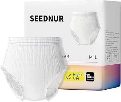 Disposable Period Pants, 10 Pieces of Individually Packaged Women's Period Pants, Ultra-Absorbent and Breathable Disposable Underwear, All Around Anti Side Leakage (XL) on Amazon.ae - Price Tracker