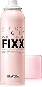 so' natural powder 4 room SO ALL DAY TIGHT MAKE UP SETTING FIXER - Mist-type Spray, long lasting on Amazon.ae - Price Tracker