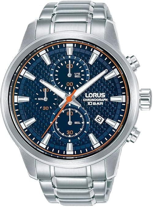 Lorus RM329HX9 Men's Analogue Quartz Watch with Metal Strap, Blue on Amazon.ae - Price Tracker