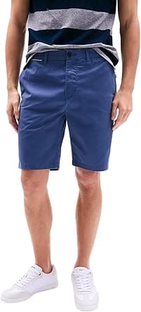 Tommy Hilfiger Men's Casual Stretch 9” Chino Shorts, 40, Sand on Amazon.ae - Price Tracker