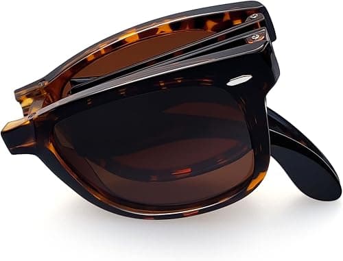 Joopin Square Folding Sunglasses for Men Women UV400 Protection Driving on Amazon - Best Deal Finder