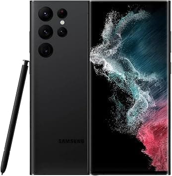 SAMSUNG (Refurbished) Galaxy S22 Ultra Cell Phone, Factory Unlocked Android smartphone, 256GB, Phantom Black on Amazon - Best Deal Finder