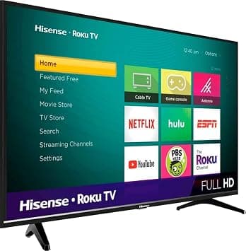 Hisense 40inch Smart TV Netflix, Youtube, Wi-Fi Prime Video Dolby Audio Remote Control Color Black Model - 32S4 - Amazon.sa Price Tracker