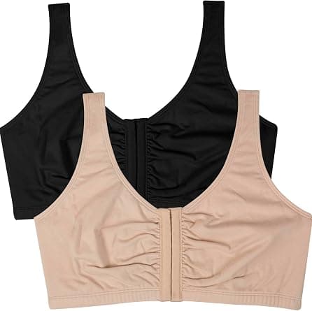 Fruit Of The Loom womens Front Closure Cotton Bra, 3-pack Sports Bra (pack of 3) - Amazon.sa Price Tracker