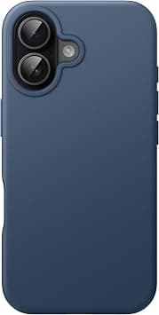 JETech Liquid Silicone Case for iPhone 16 6.1-Inch, Silky Soft Touch Full-Body Protective Phone Case, Anti-Scratch Shockproof Cover with Microfiber Lining (Navy Blue) on Amazon.ae - Price Tracker