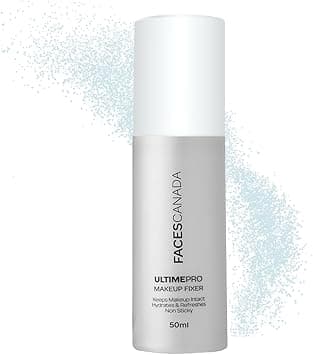 Faces Canada Ultime Pro Makeup Fixer, 50 ml | Long Lasting Makeup Setting Spray | Keeps Makeup Intact | Hydrates, Soothes & Refreshes Skin | Hyaluronic Acid & Vitamin E Enriched | No Alcohol on Amazon.ae - Price Tracker