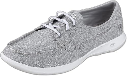Skechers Women's Go Walk Lite-Isla Boat Shoe على Amazon.ae - متتبع الأسعار
