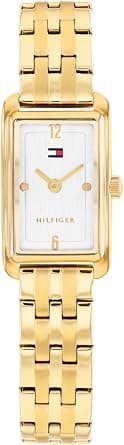Tommy Hilfiger Women's 2-Hand Quartz Watch - Mini Tank Case with Link Bracelet - Classic, Dressy Style - Gift for Her 16mm on Amazon - Best Deal Finder