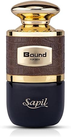 Sapil Bound for Men Eau De Toilette 100ml, Affordable Luxury Perfume, Oriental Spicy Fragrance with Green Mandarin, Green Apple, Cardamom Top Notes, Bold Blend Perfumes for Men on Amazon.ae - Price Tracker