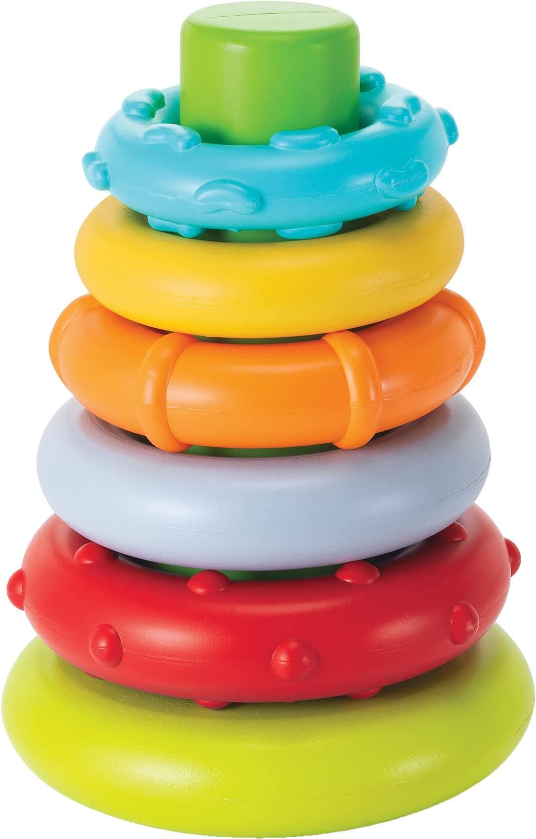 Infantino Rock'N Stack Rings Baby Activity , Learning & Developing Toys, Multicolor, Rock'N Stack Rings, Large on Amazon.ae - Price Tracker