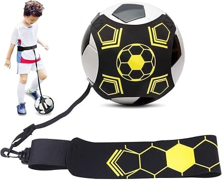 Arabest Football Kick Trainer, Hands-Free Adjustable Solo Soccer Trainer, Soccer Training Equipment for Kids and Adults, Practice Aid Control Skills Football Training Belt on Amazon.ae - Price Tracker