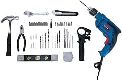Bosch Professional Impact Drill 13mm GSB 600 with 98 Piece Drill Bit Set | Model No: 06011A03LB - متتبع أسعار Amazon.sa
