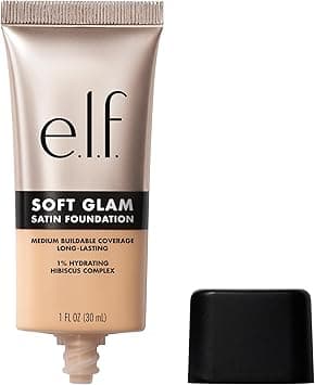 e.l.f. Soft Glam Foundation, Medium Coverage, Long-Lasting & Buildable Foundation For A Smooth, Satin Finish, Vegan & Cruelty-Free, 21 Light Neutral on Amazon.ae - Price Tracker