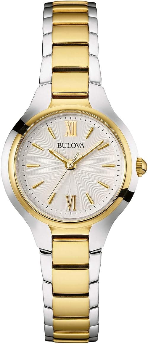 Bulova Ladies' Classic Dress 3-Hand Quartz Stainless Steel Watch on Amazon.ae - Price Tracker
