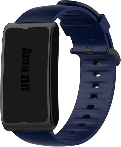 Lamshaw Compatible for Amazfit Helio Bands, Quick Release Silicone Replacement Soft Band Wristbands Straps with Stainless Steel Buckle Compatible for Amazfit Helio Fitness Tracker Wristband on Amazon.ae - Price Tracker