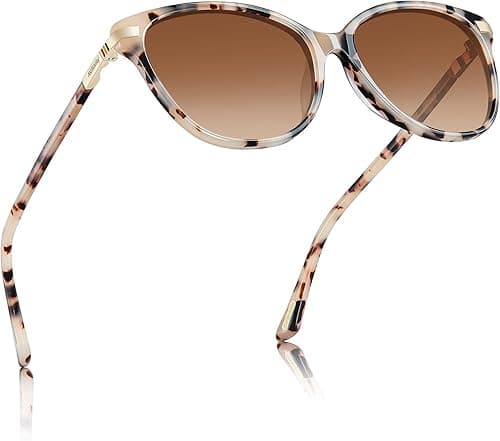 AVAWAY Cat Eye Polarized Sunglasses for Women - Stylish Acetate Frame UV400 Protection for Driving Travel Summer Outings on Amazon.ae - Price Tracker