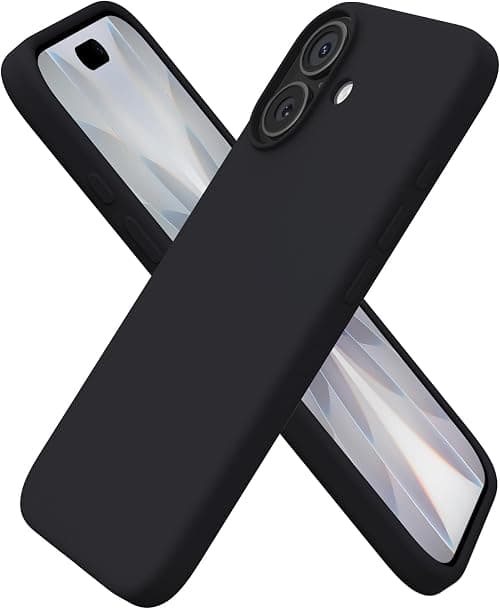 ORNARTO Silicone Case for iPhone 17, 6.3 Inch, Thin Mobile Phone Case iPhone 17 Made of Liquid Silicone, Scratch-Resistant and Shockproof Protective Case iPhone 17 Case (2025) - Black on Amazon.ae - Price Tracker