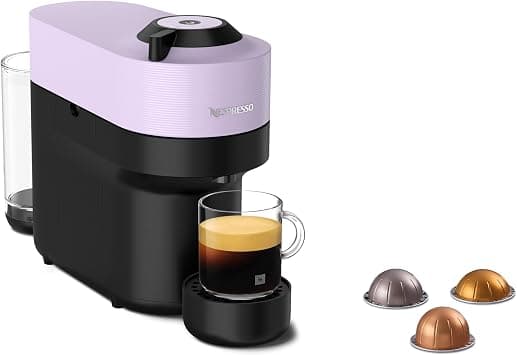 Nespresso® Vertuo Pop Coffee Machine, Lilac on Amazon.ae - Price Tracker