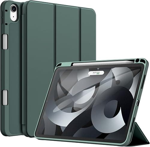JETech Case for iPad Air 11" M4/M3/M2 & iPad Air 5/4, Misty Green | Cover for iPad Air 11" (2026-2024) & Air 5/4 10.9" (2022/2020), Soft TPU, Pencil Holder, Tri-Fold Stand, Auto Wake on Amazon.ae - Price Tracker