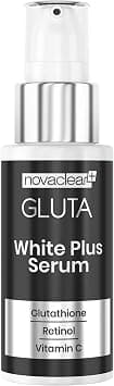 Novaclear Gluta White Plus Serum with Glutathione, Retinol and Vitamin C, for Skin Brightening/Reduce Wrinkle/Flawless Skin/Daily Care/Soft Skin/Natural Glow strong skin lightening properties. on Amazon.ae - Price Tracker