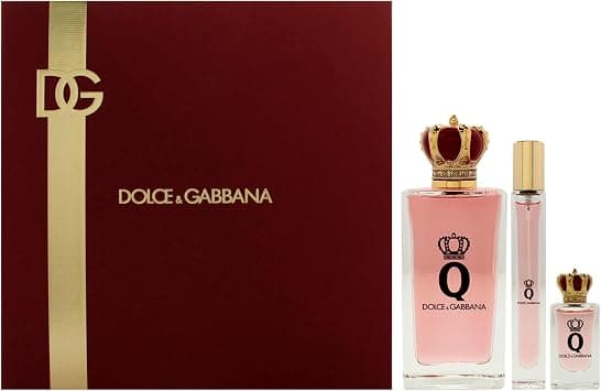 Q by Dolce and Gabbana for Women - 3 Pc Gift Set 3.3oz EDP Spray, 0.33oz EDP Spray, 0.17oz EDP Splash on Amazon - Best Deal Finder