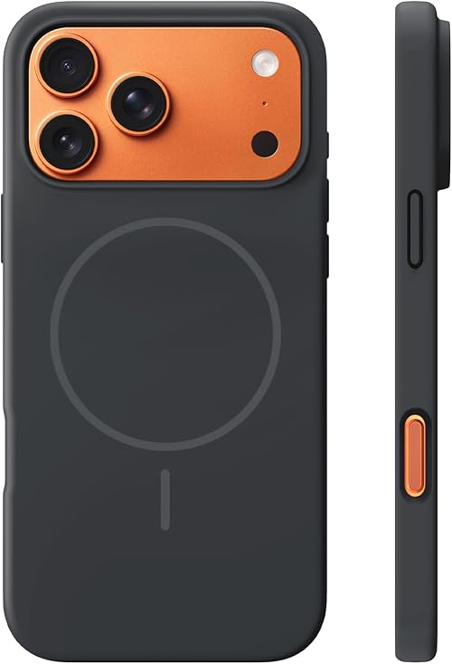 TOCOL Silicone for iPhone 17 Pro Case 6.3-Inch, Liquid Silicone Multi-Color Slim Silky-Soft Touch Anti-Scratch Shockproof Protective Phone Cover,Black on Amazon - Best Deal Finder